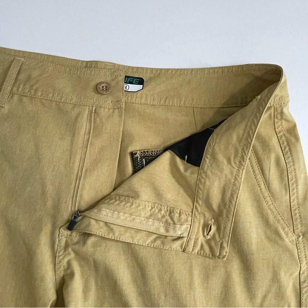 Wave Life Tuna H2O Active Hybrid Shorts Size 34 Flat Front Board Shorts